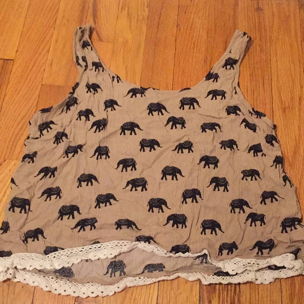 Elephant tank top